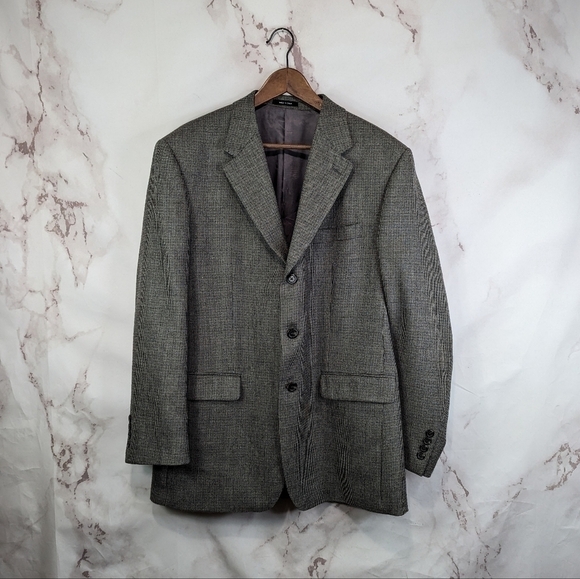 Lauren Ralph Lauren Suit Jacket Mens 42 R Brown Wool Blazer 3 Button Sport Coat